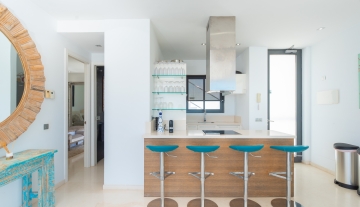 Resa Estate Ibiza for sale townhouse cala Carbo es Vedra kitchen .jpg